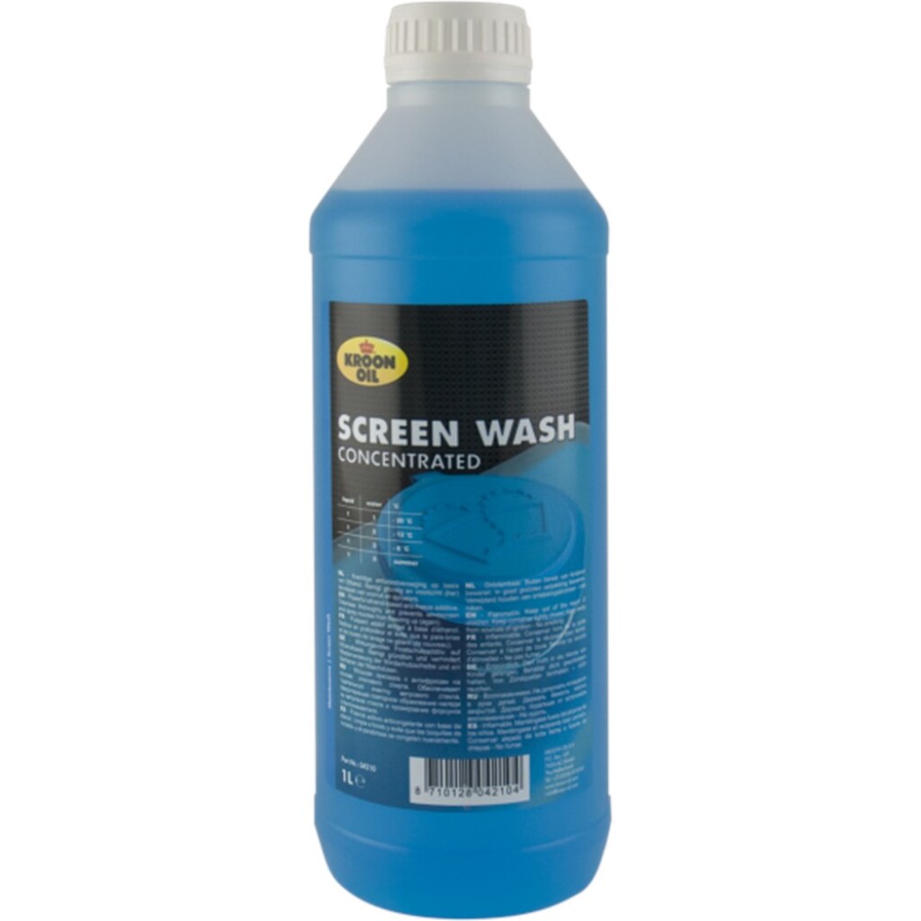 Screen Wash Concentrated Kroon-Oil Ruitensproeiervloeistof 1ltr flacon
