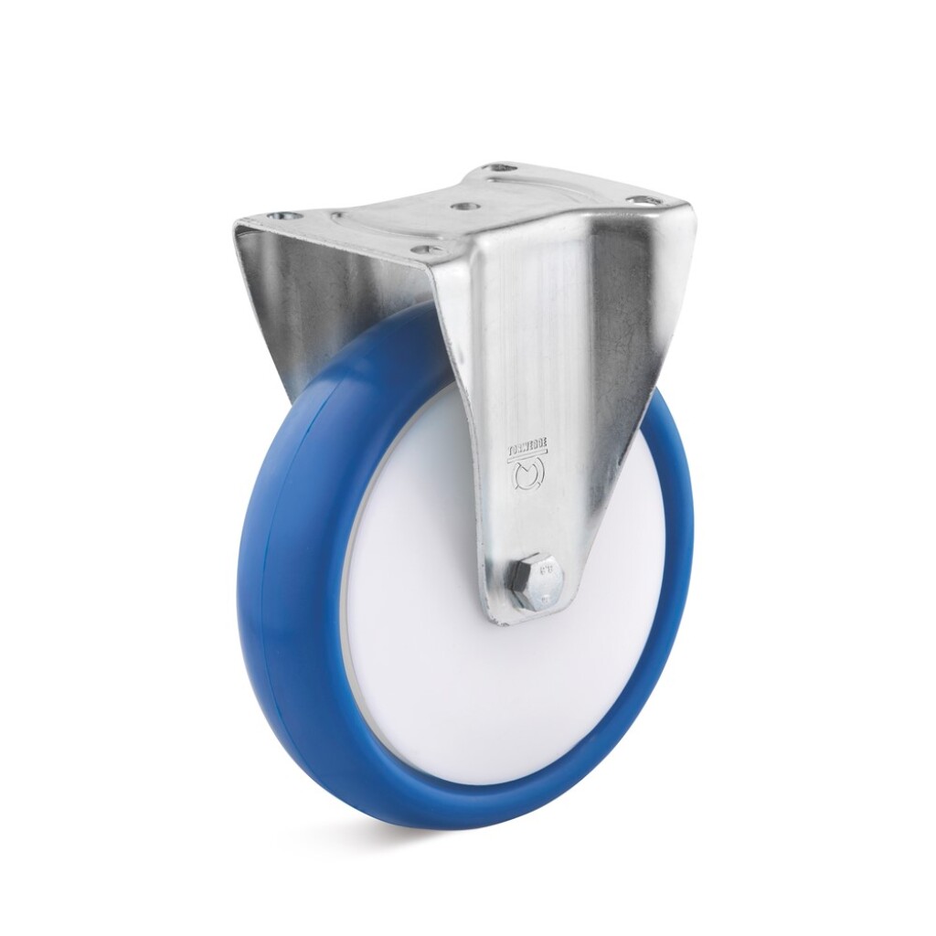 B-IL-PUBK-200-K TORWEGGE Bokwiel, polyamide velg, polyurethaan band 200mm