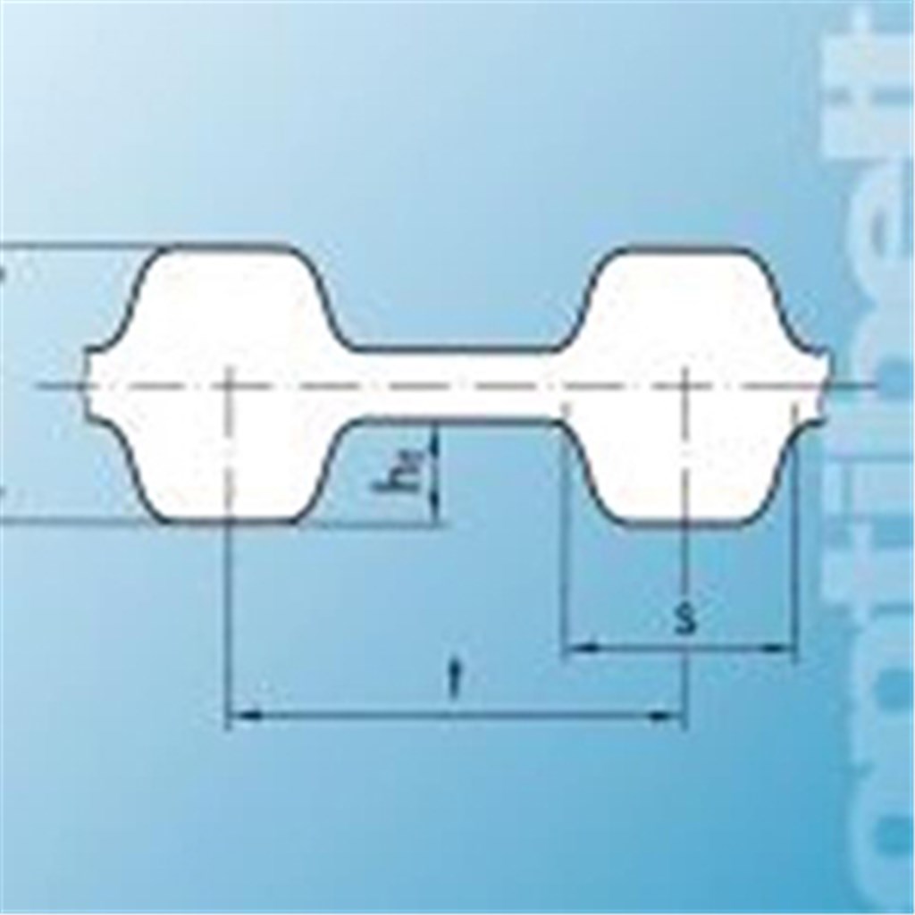 2000-D8M-30 optibelt Omega dubbelzijdige tandriem