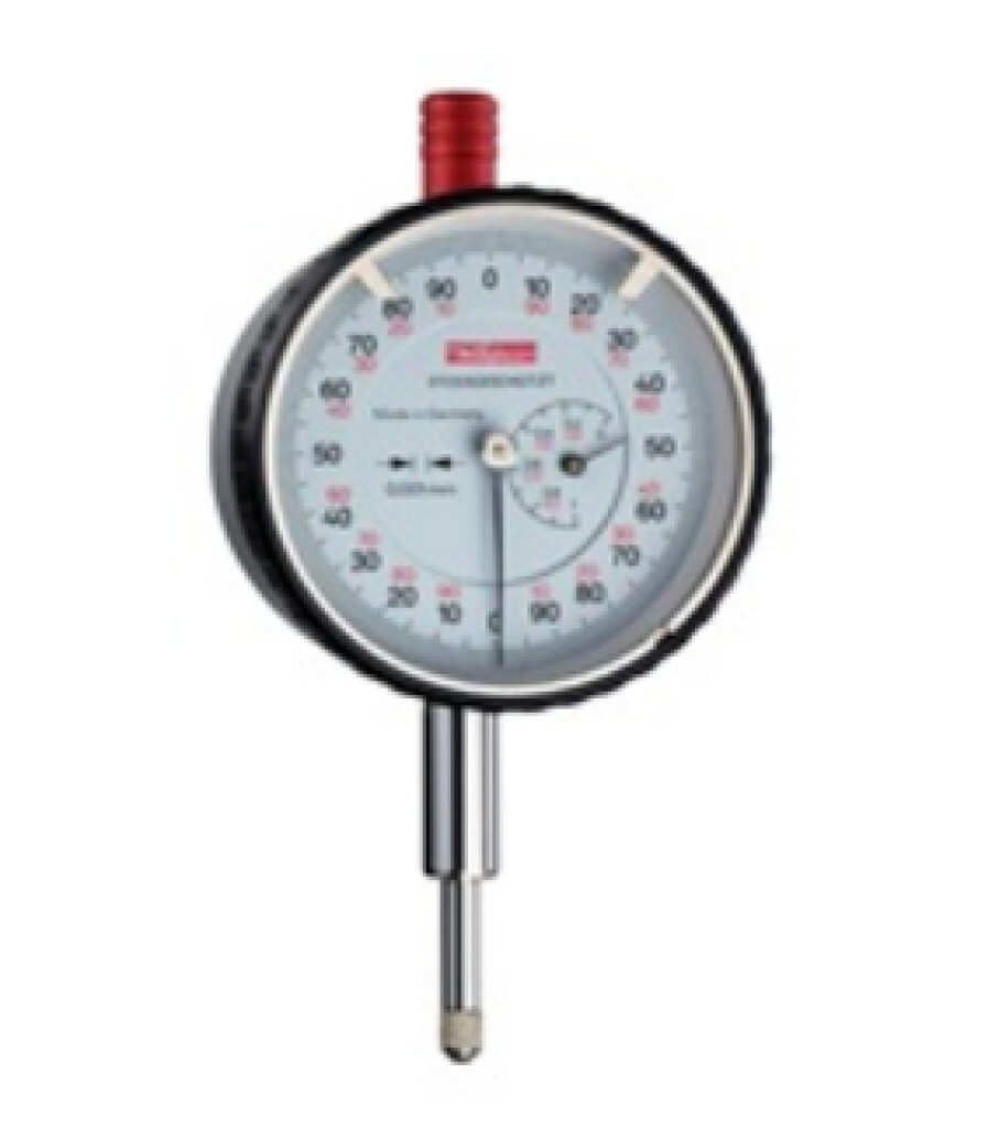 1000/5S 10056 Käfer Meetklok FM10005S met stootbescherming aflezing 0,001mm 5mm