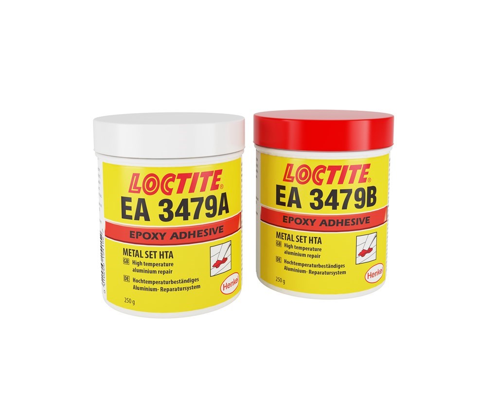 EA 3479 Loctite Aluminiumpasta Hoge temp. (Metal Set HTA) 1:1 (vh Loctite 3479), 500gr.
