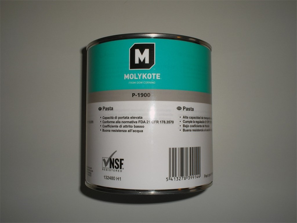Molykote P 1900 FM Montagepasta, Patroon 400 g