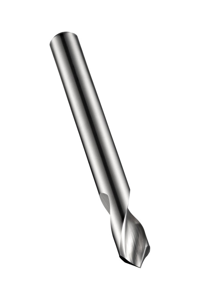 R12312.0 Dormer VHM NC Centreerboor 12mm 90° punthoek 60° 1xD ongecoat met cilindrische schacht