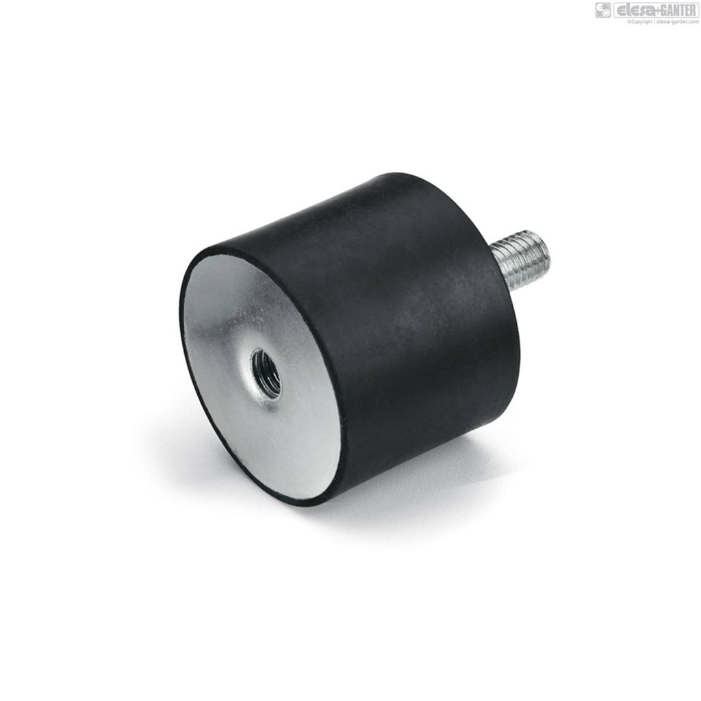 DVA.2-40-20-SST-M8-23-55 Elesa Trillingsdemper