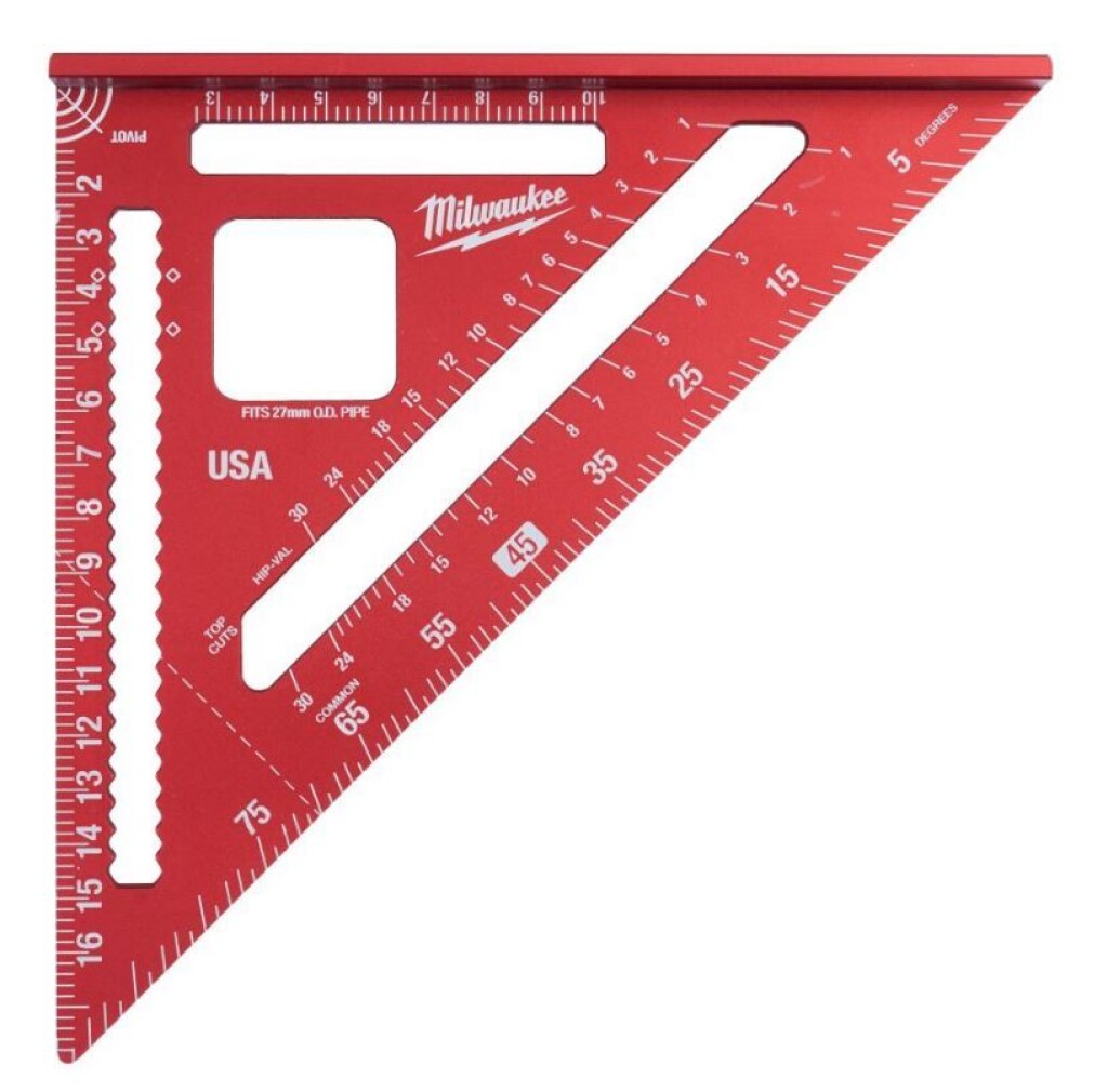 4932472124 Milwaukee Meetdriehoek Rafter 18cm Metrisch