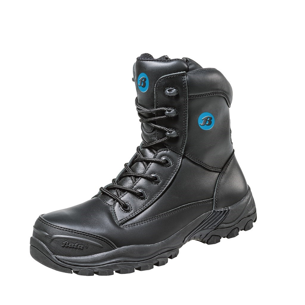 Bickz 907 mt.48W Bata S3 Antistatisch hoog model Veiligheidsschoen zwart