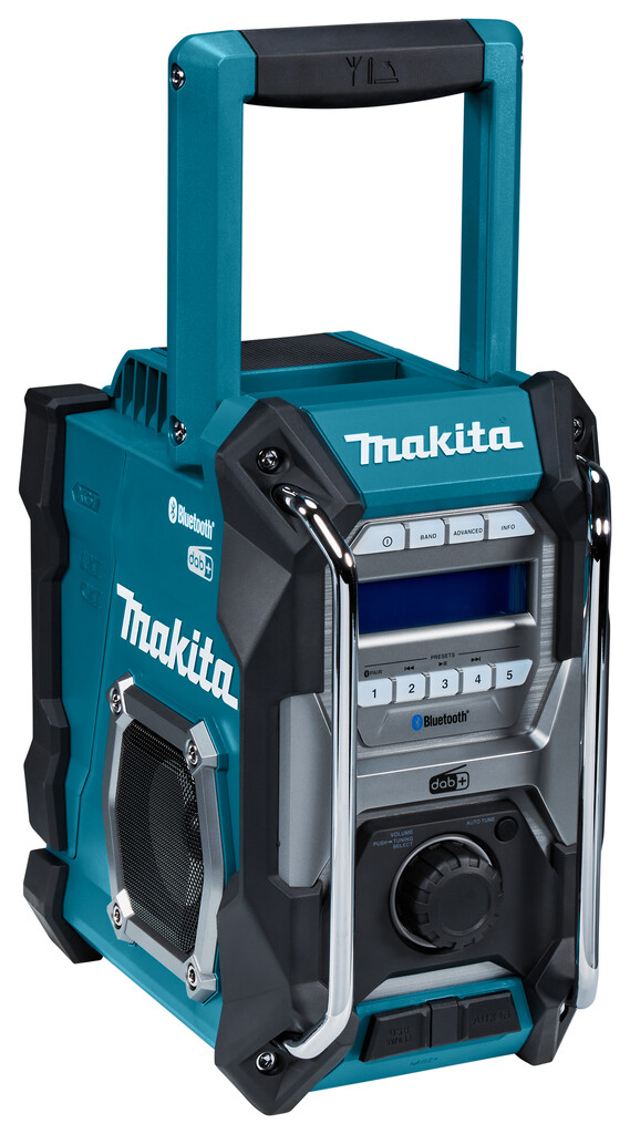 MR004GZ Makita Bouwradio FM DAB/DAB+ Bluetooth Zonder accu's en lader, in doos