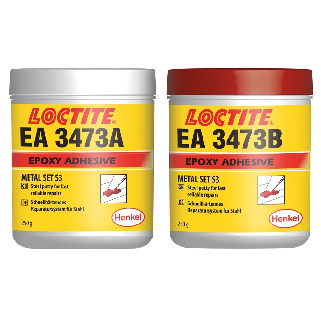 EA 3473 Loctite Snelle verharding (Metal Set S3) 1:1 (vh Loctite 3473), 500gr.