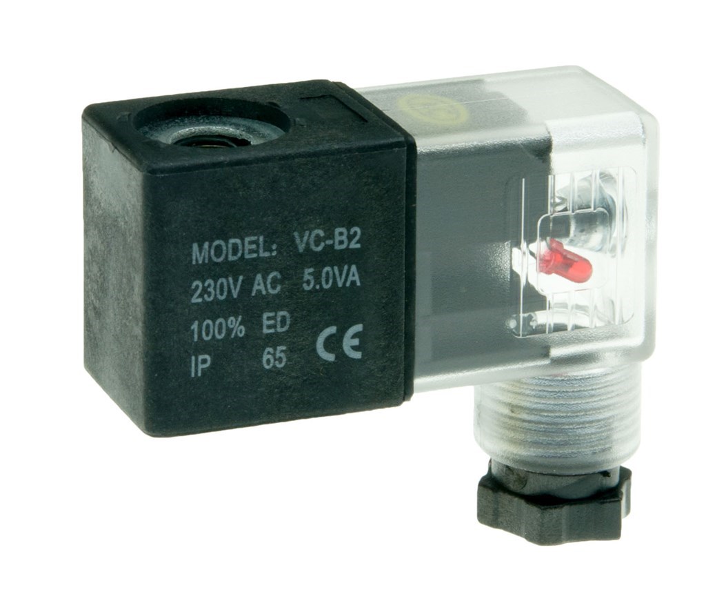 EBV-COIL2-230VAC IP-P Spoel t.b.v. EBV ventiel 1/4" 3/8" 1/2" body