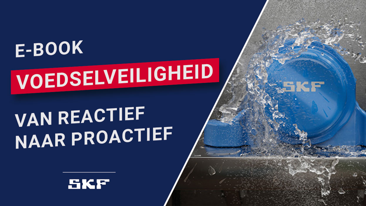 SKF e-book 'Hoe bereik je proactieve voedselveiligheid?'