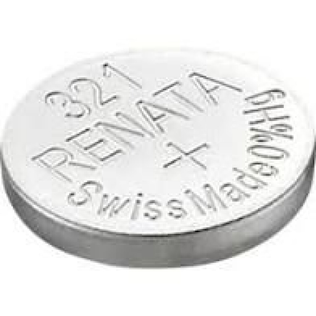 321 Renata Knoopcel batterij 1,55V SR65 15mAh Zilveroxide 6,8x1,7mm