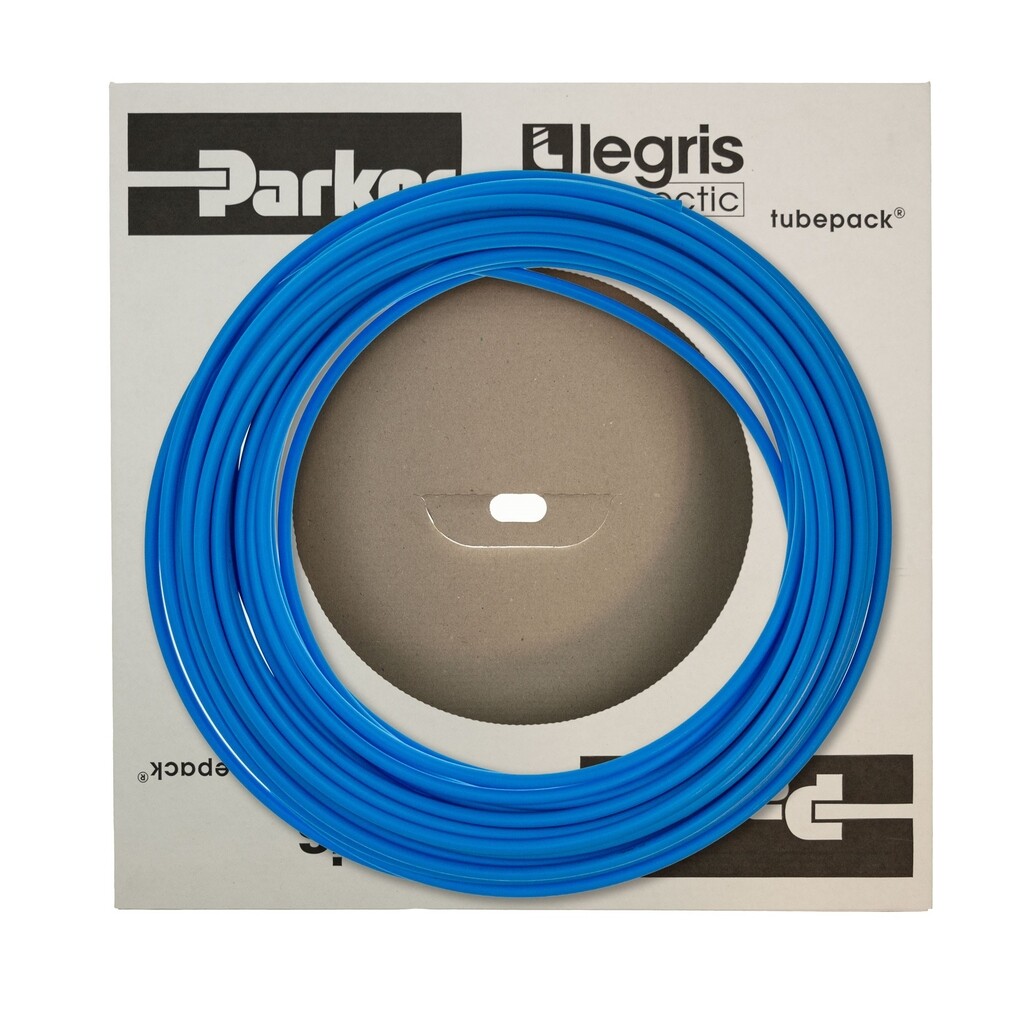 1025P06 04 Legris Polyamide (PA) leiding blauw 6mm x 4mm doos a 25mtr