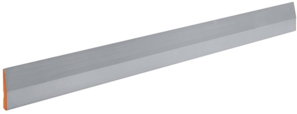 Trapezium-strijklat  m. duimrichel/afsluitkap lengte 1800 mm aluminium