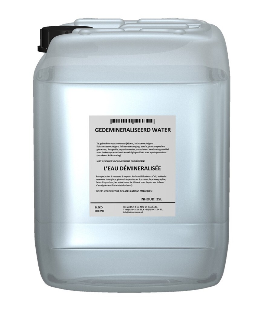 Gedemineraliseerd Water 20L