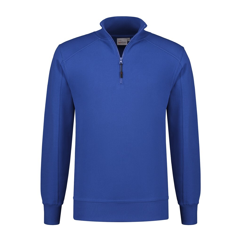 Roswell 3XL SANTINO Basic Line Zipsweater Royal Blue mt.3XL (Unisex, Regular Fit)