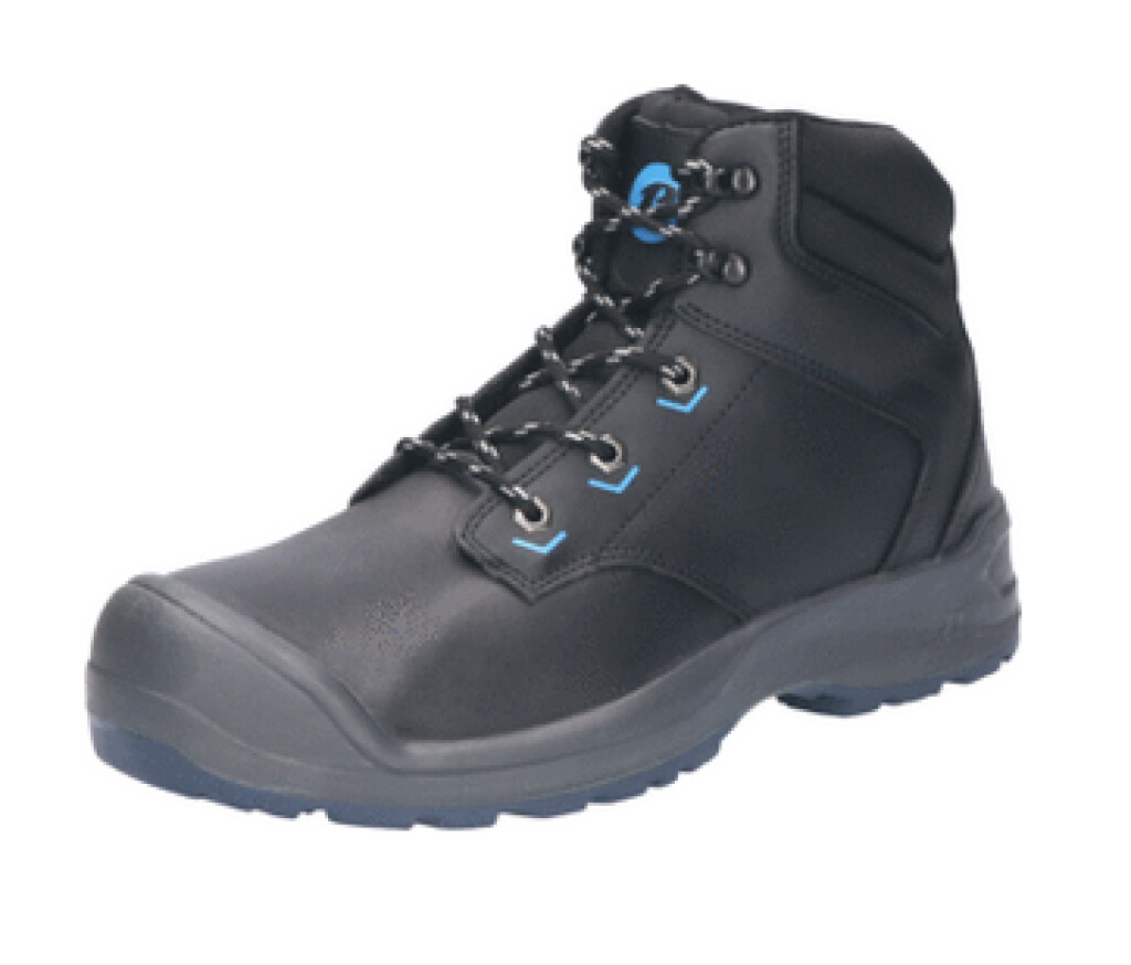 Eagle Shepard mt.43W Bata S3 Antistatisch PU hoog model Veiligheidsschoen zwart/blauw