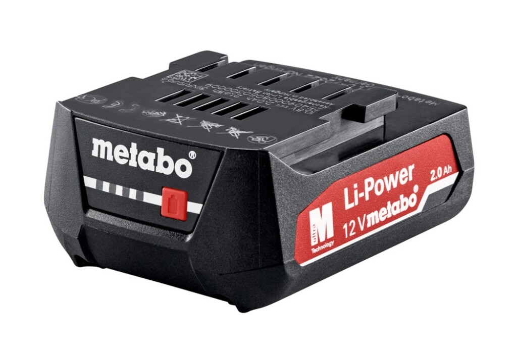 625406000 Metabo Accu-pack 12 Volt, 2.0 Ah Li-Power