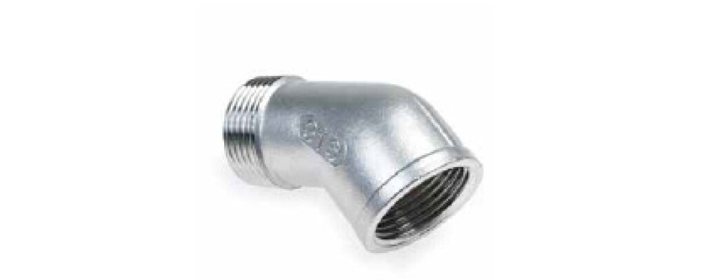 Fig. 121 - 1/8" (bixbu) Knie 45°  RVS316