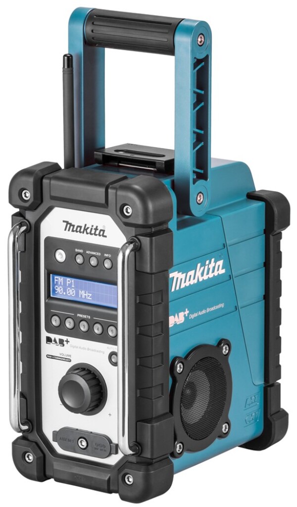DMR202 Makita Bluetooth speaker met mediaspeler Zonder accu's en lader, in doos