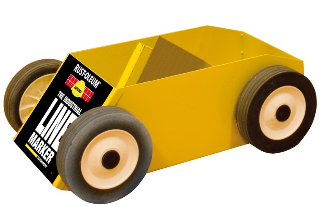 V2029 Rust-Oleum Hard Hat lijnentrekker 4-wiel lijnentrekker (excl. hendel v2009)