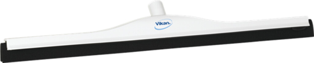 77555 Vikan Hygiene klassieke vloertrekker met vaste nek, wit, zwarte cassette, 700mm