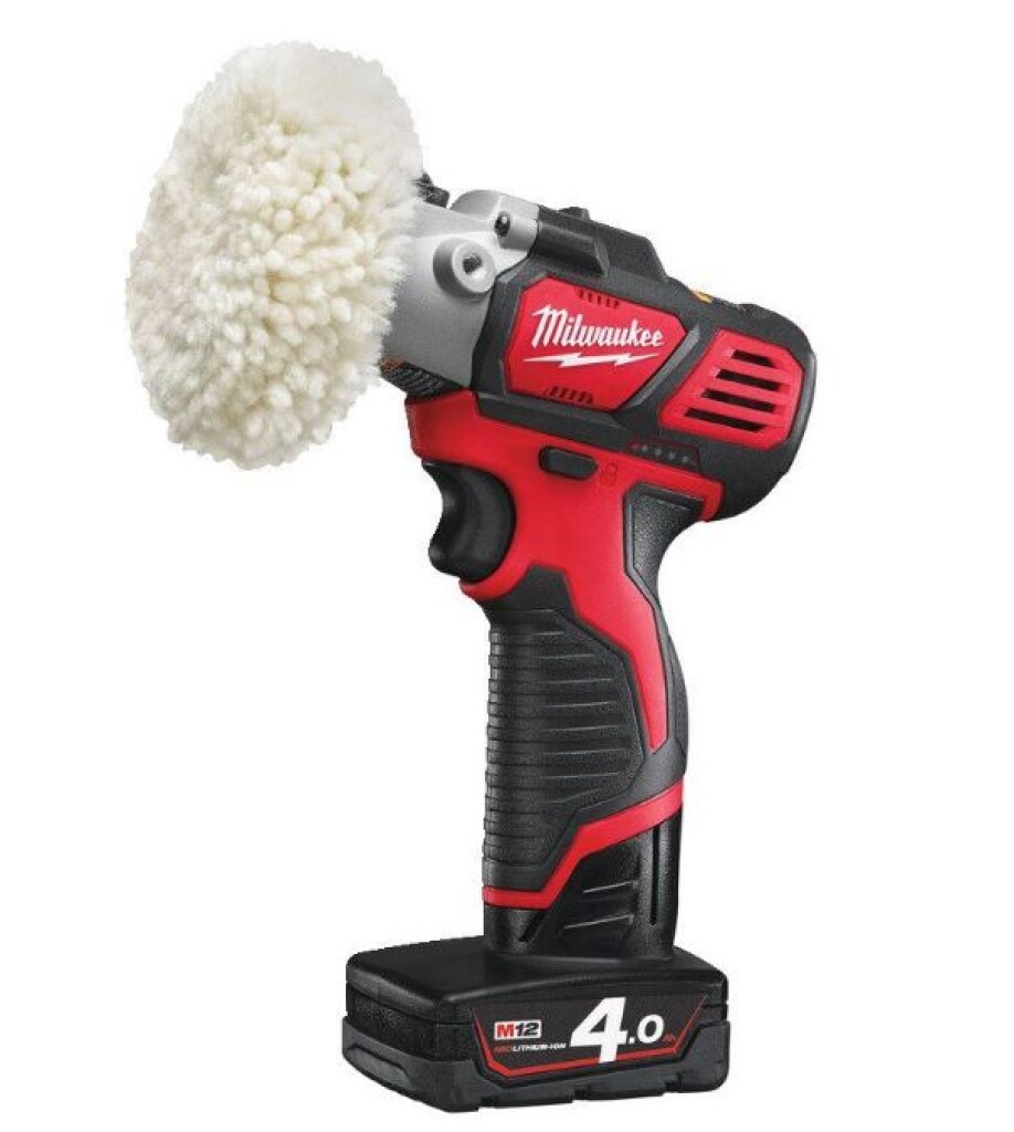 M12 BPS-421X Milwaukee M12™ subcompactpolijst-/schuurmachine 2,0 Ah accu (1 st) 4,0 Ah accu (1 st) en lader 