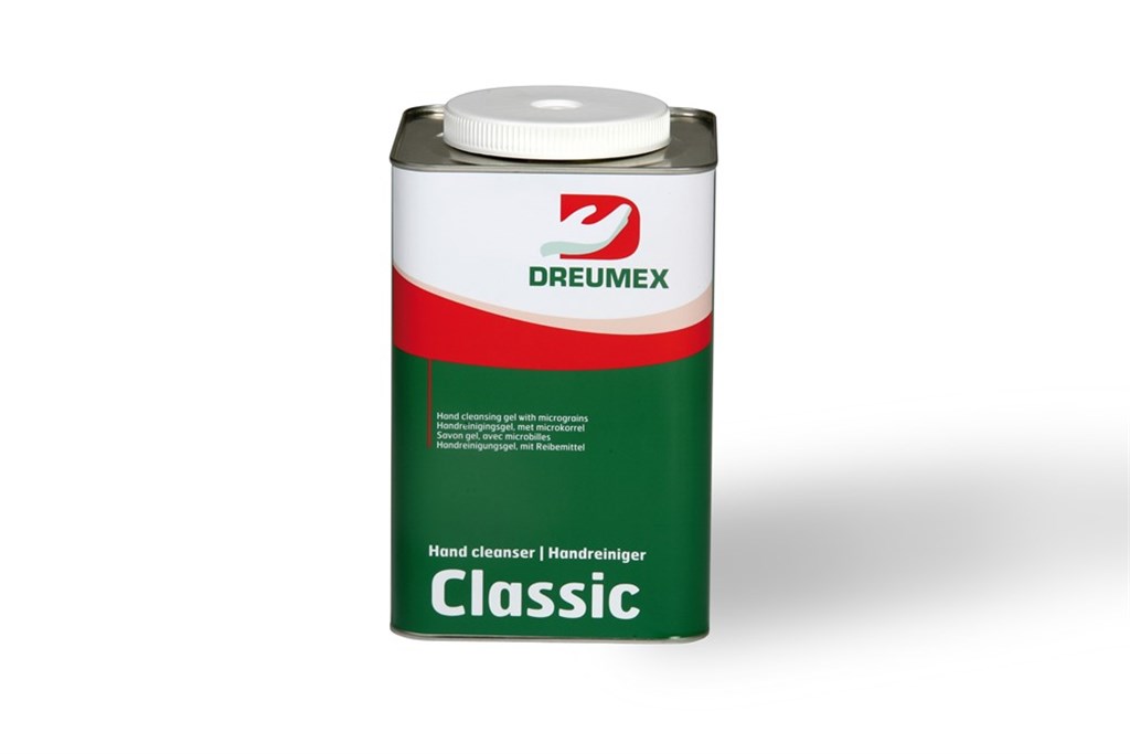 Classic Dreumex 4,5ltr handreinigingsgel met microkorrels blik
