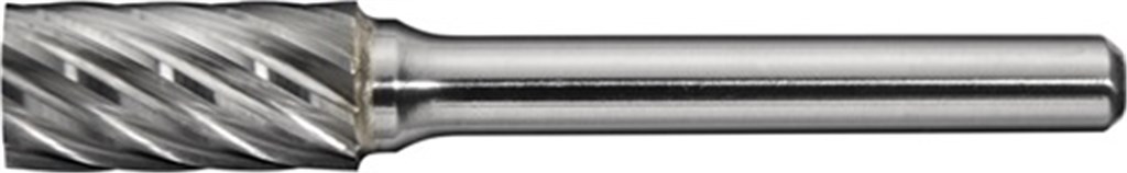PROMAT Stiftfrees vorm A ZYA INOX D.8mm koplengte 20mm schacht-d.6 mm hard metaal vertanding 0