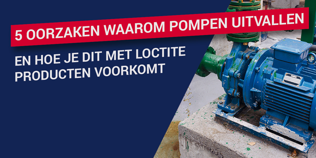 5 oorzaken waarom pompen uitvallen